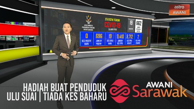 AWANI Sarawak [25/08/2020] - Hadiah buat penduduk Ulu Suai | Hadiah galakan IPT | Tiada kes baharu