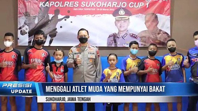 Kapolres Sukoharjo Membuka Kejuaraan Tenis Meja Kapolres Cup 1 Tahun 2022