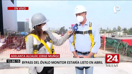 Óvalo Monitor: Jorge Muñoz aseguró que bypass estaría listo a fines de abril