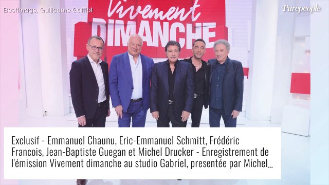 Vivement dimanche : Elsa Esnoult radieuse face à Jean-Baptise Guégan et Frédéric François