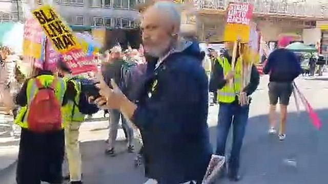Crawley march against racism