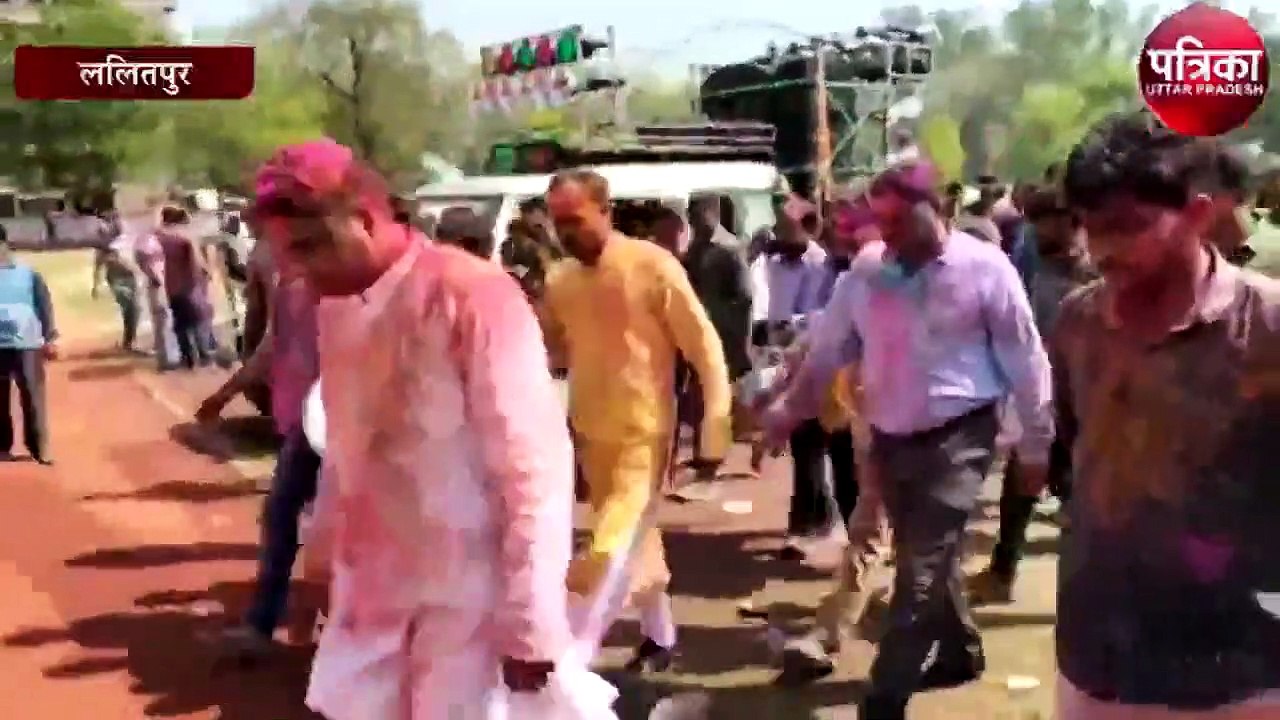 पुलिस लाइन के साथ जनपद के कोतवाली में हुआ होली मिलन समारोह