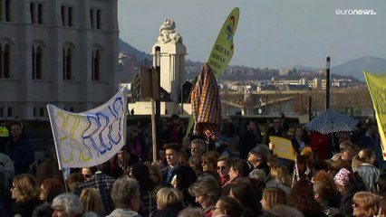 Frustriert und "kariert": Ungarische Lehrer streiken