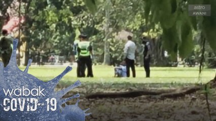 Lelaki ditahan polis ketika cuba lari dari kuarantin di hospital