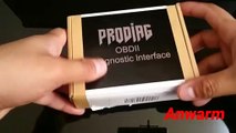 Prodiag OBD2 Diagnostic Interface Android Operating (Review)