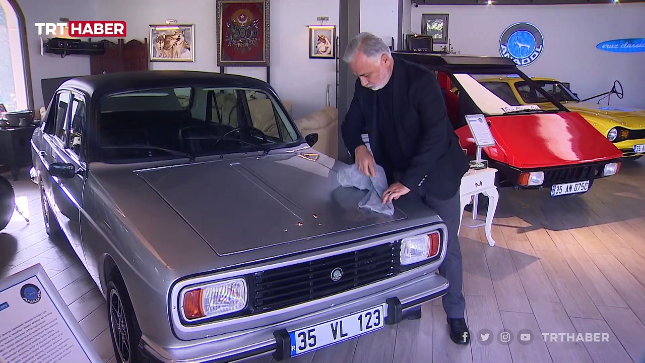Urla'da müze gibi garaj: Anadol otomobillerine...