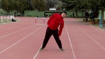 Down sendromlu milli atlet Ahmet Eymen Oymak'ın hedefi dünya şampiyonluğu