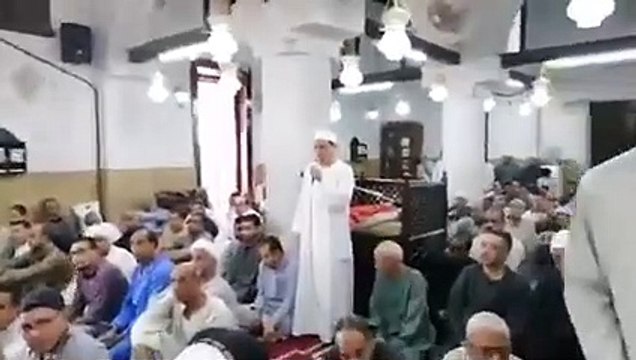 شاهد الشيخ على إسماعيل أثناء الأذان قبل وفاته وقت صلاة الفجر بالأقصر