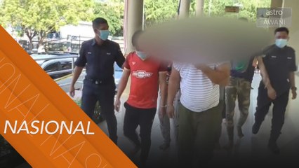 Dua pekerja kilang punca pencemaran direman enam hari