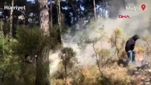 Muğla Göcek'te orman yangını