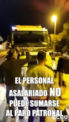 Vergonzoso vídeo de CCOO atacando a la huelga del transporte