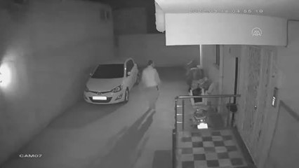 Son dakika haberi... Dairelerin sinekliğini çalan hırsız güvenlik kamerasına yakalandı