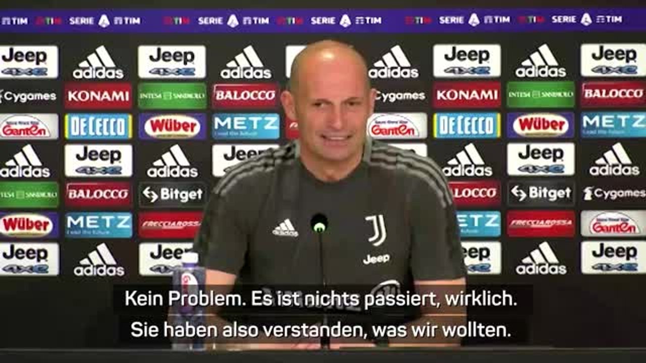 Allegri: 'Wir brauchen Chaos im Team'