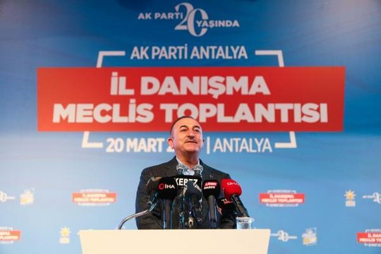 Çavuşoğlu: Cumhur İttifakının iddiası iktidar olma iddiası değil, her alanda ülkemizi en üst lige taşıma iddiasıdır