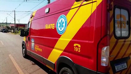 Homem sofre convulsões ao ser atropelado no Riviera