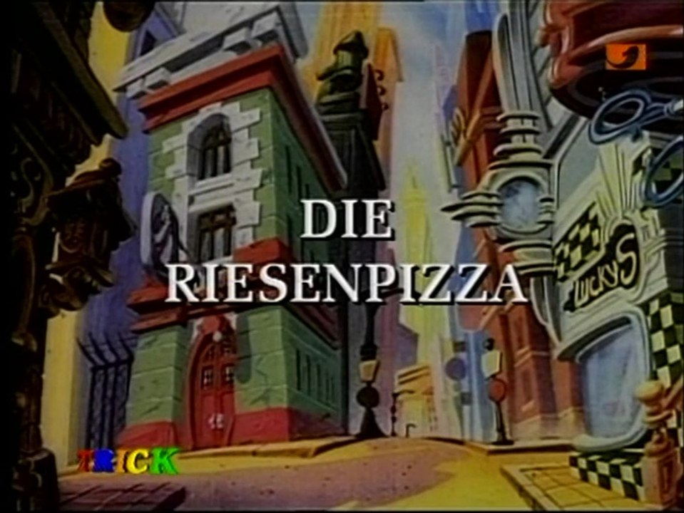 Slimer and the real Ghostbusters - 11. a) Die Riesenpizza