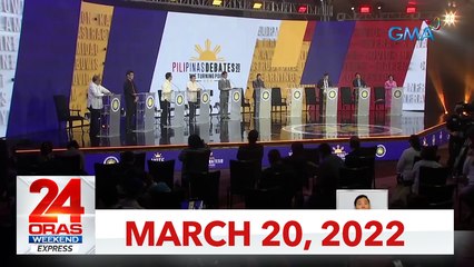 24 Oras Weekend Express: March 20, 2022 [HD]