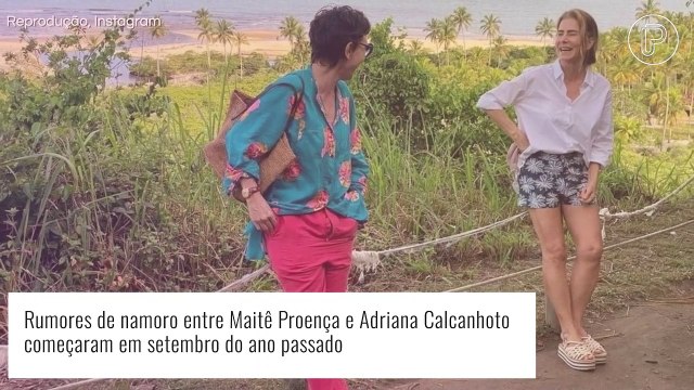 Maitê Proença abre o jogo sobre vida sexual com Adriana Calcanhoto: 'Mais legal'