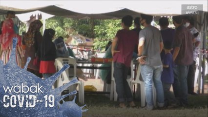 Proses pemotongan gelang di Zon Mawar danMelor ditangguhkan