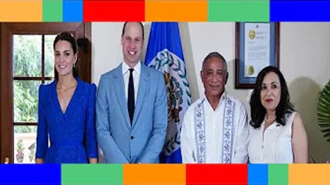 PHOTOS – Kate Middleton et William rayonnants au Belize pour le top départ de leur tournée aux C