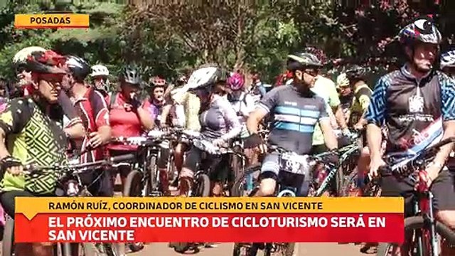El próximo encuentro de Cicloturismo será en San Vicente
