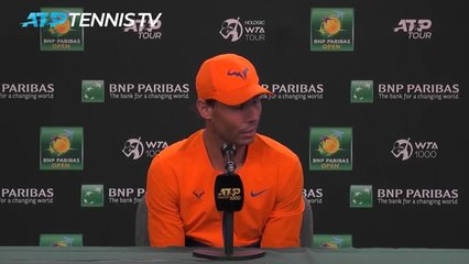 Indian Wells - Nadal : "Alcaraz a tous les ingrédients pour devenir un grand champion"
