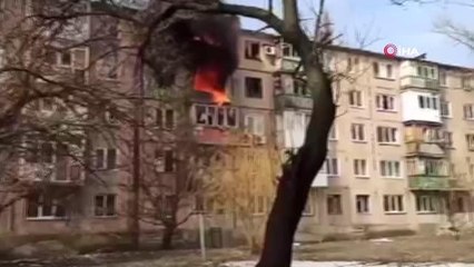 Rusya, Avdiivka'da sivil yerleşim alanlarını vurdu