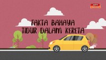 [INFOGRAFIK] Fakta bahaya tidur dalam kereta