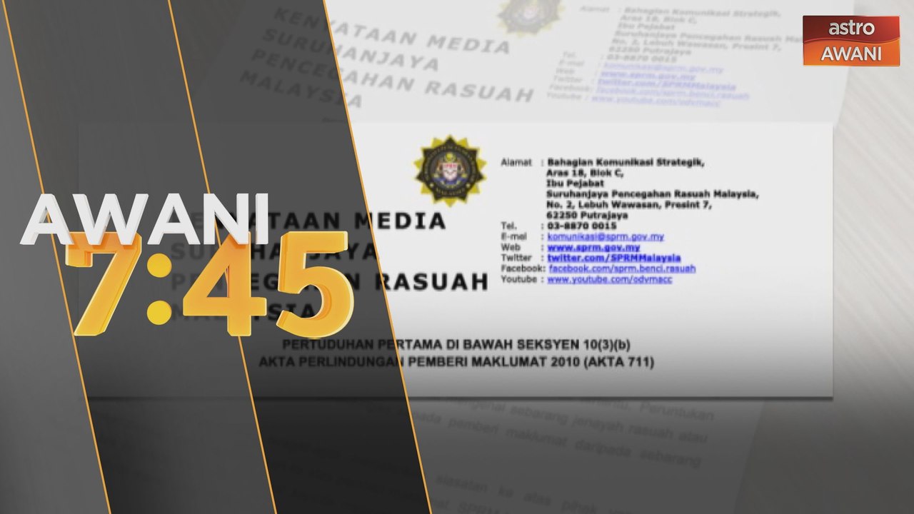 Rasuah: Pecat pekerja kerana dedah maklumat, SPRM dakwa pegawai kanan syarikat