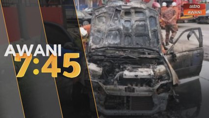 Kebakaran kereta bongkar penemuan mayat dalam beg