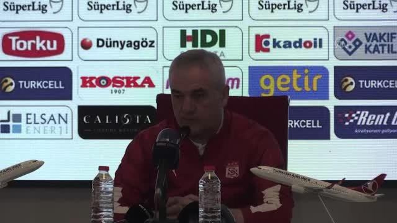 Demir Grup Sivasspor-Altay maçının ardından - Rıza Çalımbay
