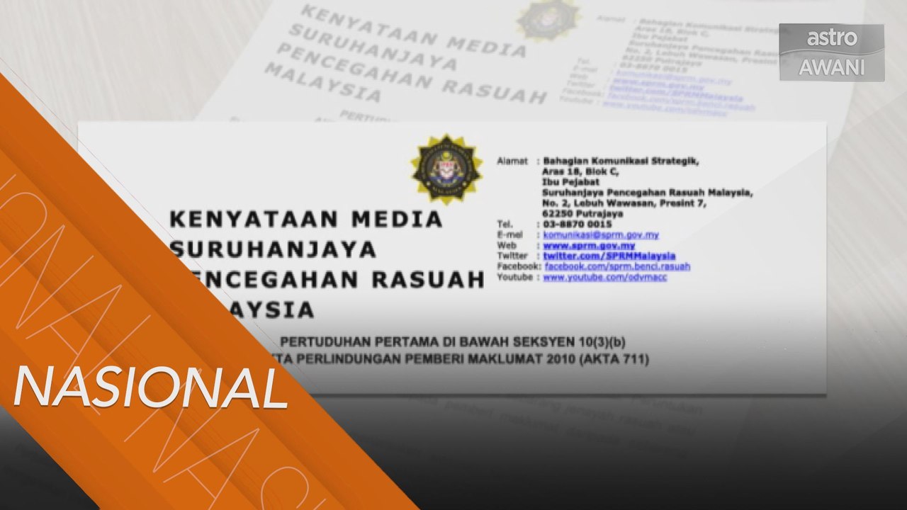 Pecat pekerja kerana dedah maklumat, SPRM dakwa pegawai kanan syarikat esok