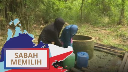 PRN Sabah: Derita puluhan tahun penduduk Mapan-Mapan Pitas angkut air dari perigi