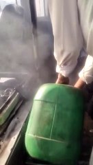 रोडवेज बस के इंजन में आग से मचा हड़कम्प