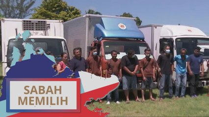 PRN Sabah: Dulu tidur dalam lori, kini penghantar barangan miliki 14 lori