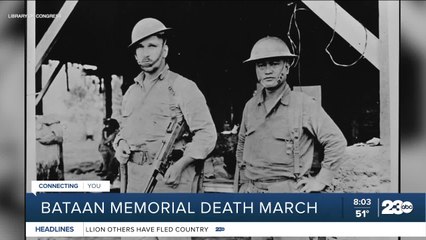 Local Bataan Memorial Death March honoring soldiers of World War II