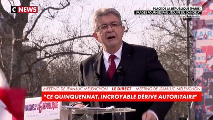 Jean-Luc Mélenchon : «Le gouvernement de l’union populaire réparera tout ce qui peut l’être pour les victimes de l’autoritarisme»
