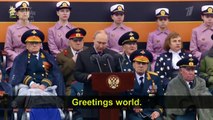 Vladimir Putin Reassures The World That Russia's Troops Are Retreating