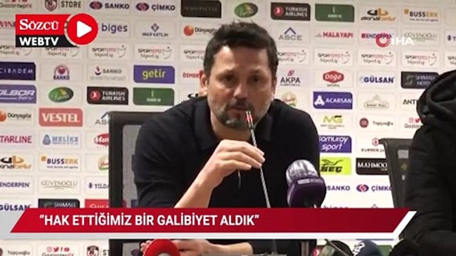 Erol Bulut: Hak ettiğimiz bir galibiyet aldık