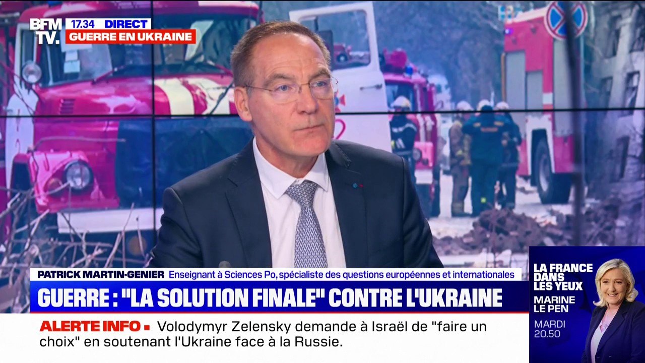 Patrick Martin-Genier: "Ce sont les russes qui ont des méthodes de nazis"