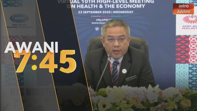 APEC 2020: Kukuhkan sistem kesihatan, rantaian bekalan - Dr Adham