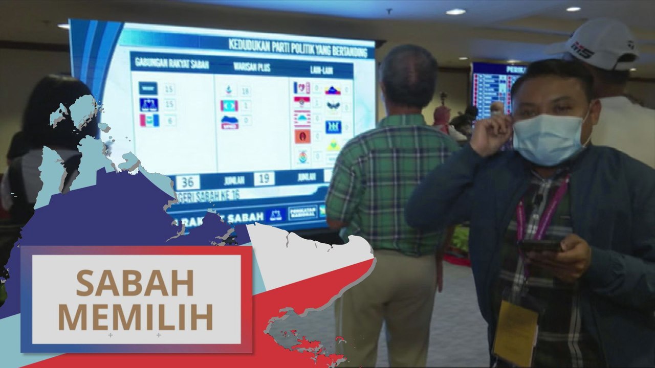 PRN Sabah: Parti yang mendahului setakat jam 21...