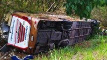 Terrible accidente de bus en Barranquilla dejó cinco muertos y varios heridos