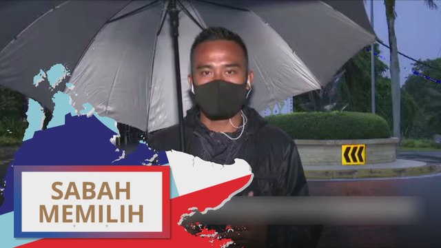 PRN Sabah: [18:20PM] Perkembangan terkini dihadapan Istana negeri Sabah | #SabahMemilih