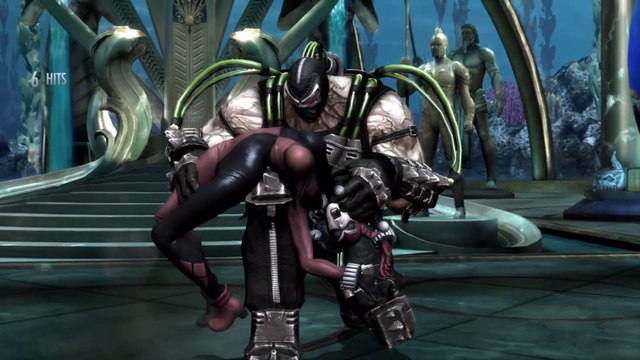 Bane's Ultimate On All Females Ryona + Alts Costumes (Break The Bat) | Injustice Gods Among Us