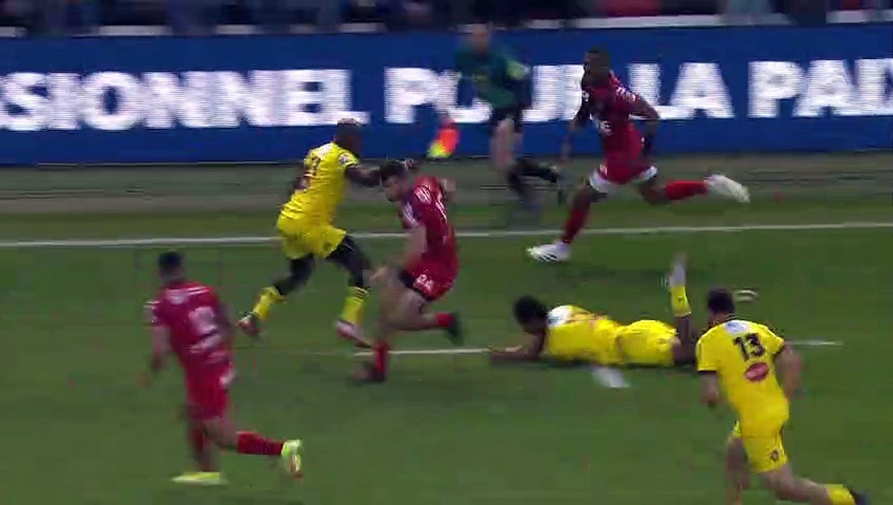 TOP 14 - Essai de Cheslin KOLBE (RCT) - RC Toulon - Stade Rochelais - J15 - Saison 2021/2022