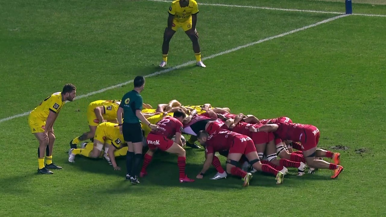 TOP 14 - Essai de Aymeric LUC (RCT) - RC Toulon - Stade Rochelais - J15 - Saison 2021/2022