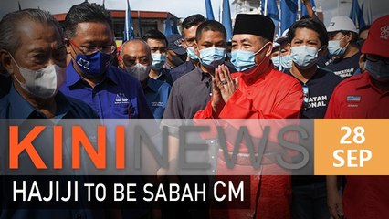 #KiniNews: Bersatu's Hajiji to be Sabah CM