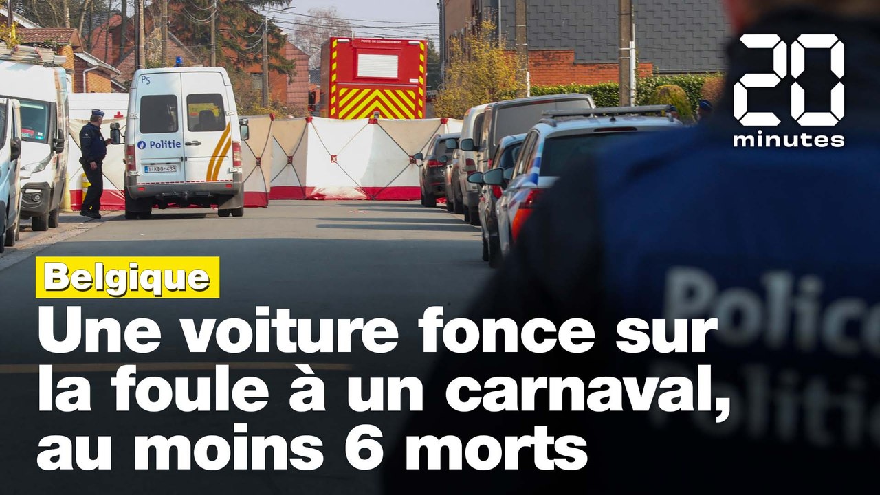 Belgique: Une voiture fonce sur la foule au carnaval, au moins six morts