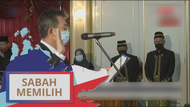 #SabahMemilih: Datuk Dr Joachim Gunsalam angkat sumpah jawatan Timbalan Ketua Menteri